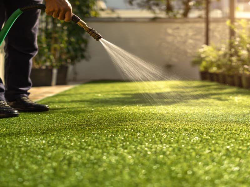 Rumput buatan yang bagus