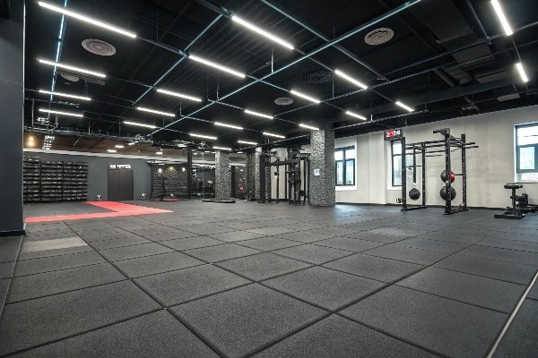 best flooring for gym rubber
