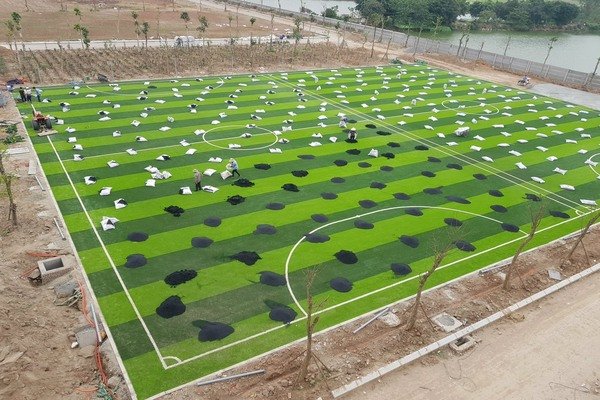 разметка футбольных полей