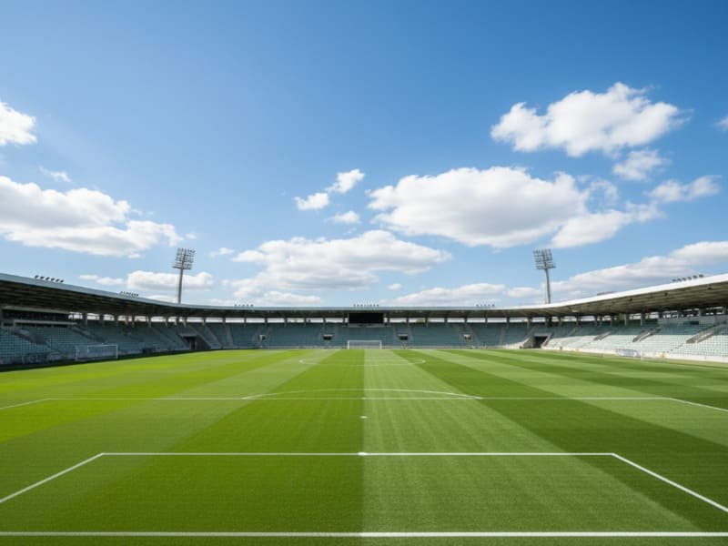 campo de fútbol de césped artificial