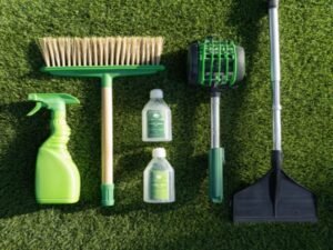 Strumenti per la pulizia dell'erba artificiale 01