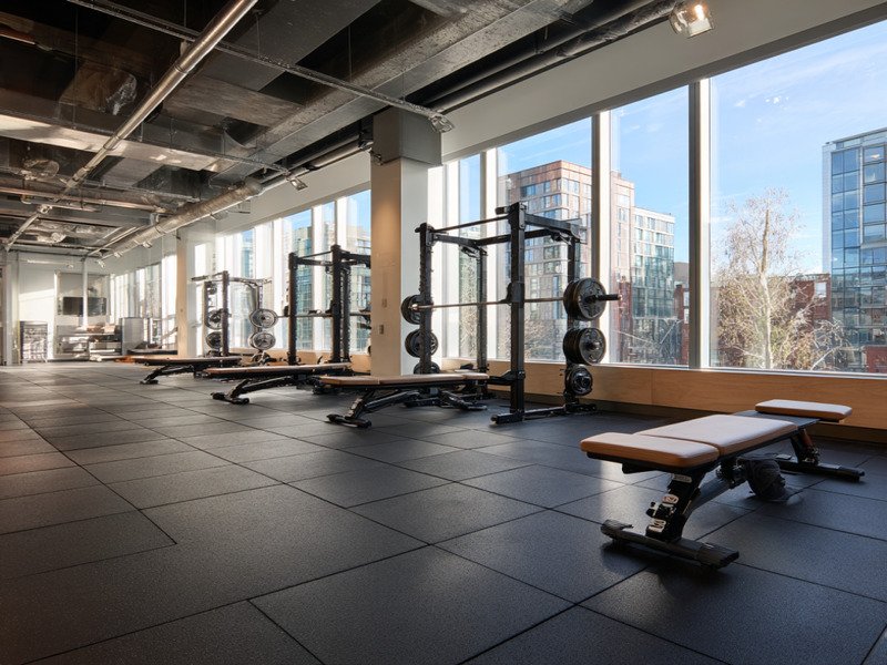 Сравнение напольных покрытий для тренажерных залов