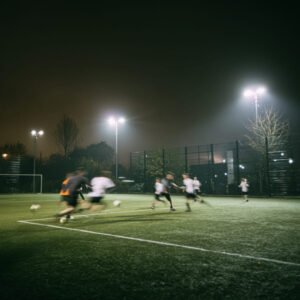 فيتزجيرالد0652 5 ملعب كرة قدم جانبي ليلاً محاط بـ T 6e51febb 5d91 4dfa 9d7b 4a5b0898be45