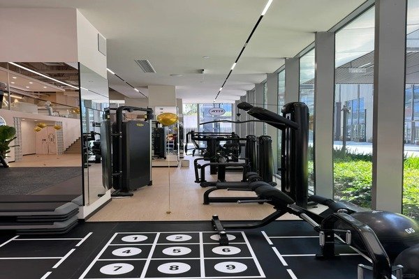 Applicazioni di pavimenti per palestre da 15 mm