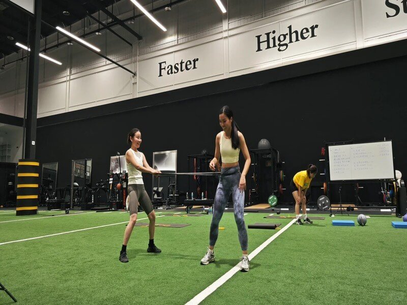 Gym Turf Color Options Display