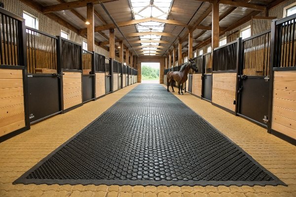 mistakes in stall mat installation