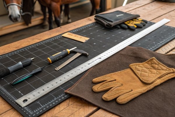 أدوات قطع حصير مربط الخيول