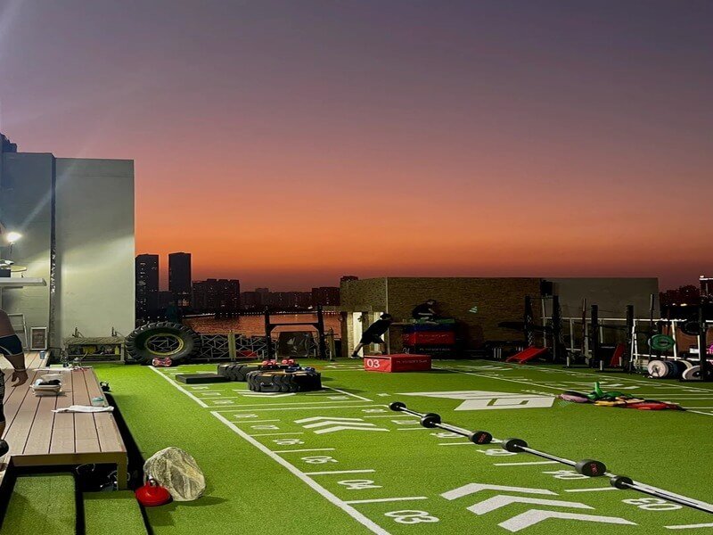 Bagan analisis biaya rumput gym