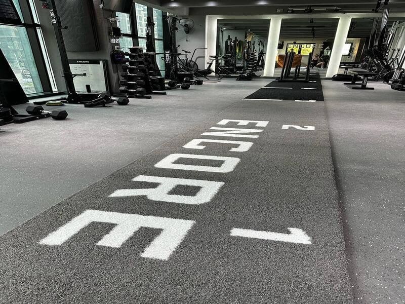 Padded turf application examples