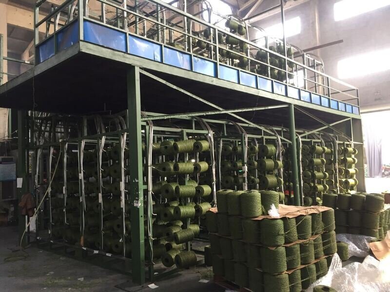 اختبار مراقبة الجودة في تصنيع العشب المبطن في صناعة العشب المبطن