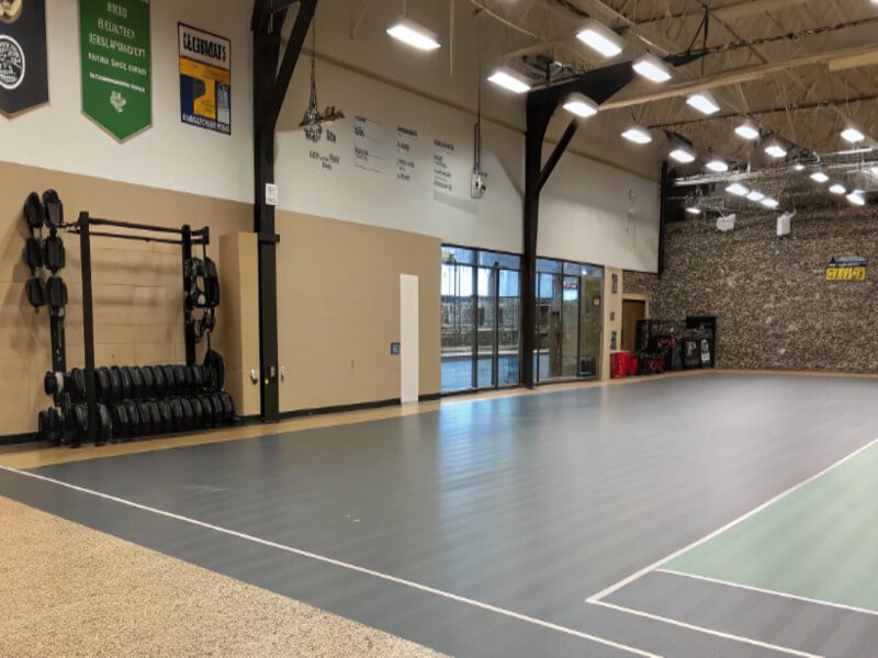 Milieuvriendelijke sportschoolvloeren voor LEED- en WELL-certificering