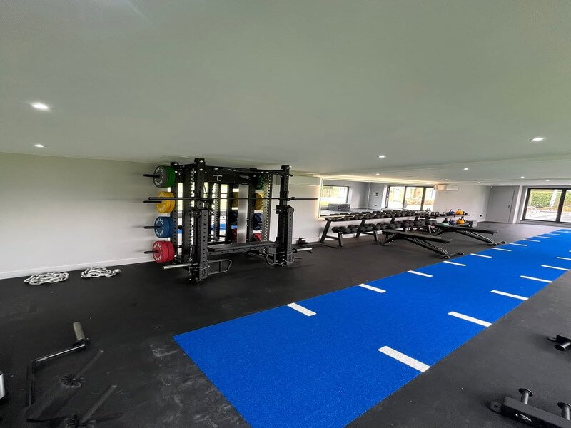 Indoor gym flooring for safety