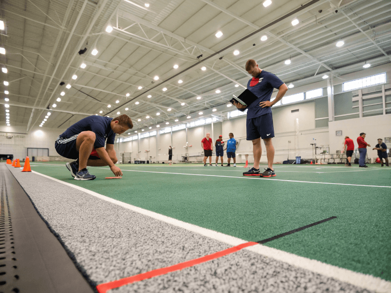 Evaluating indoor sports surface quality