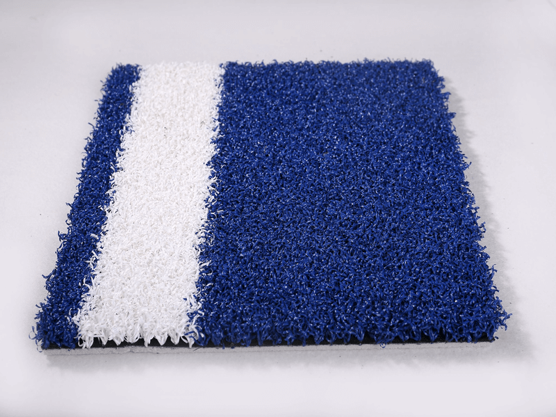 Padded turf construction layers