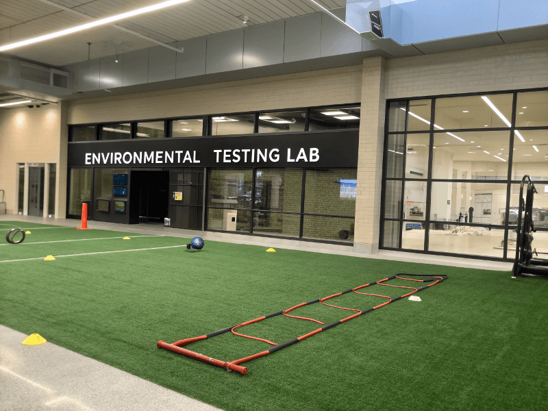 Laboratório de ensaios ambientais