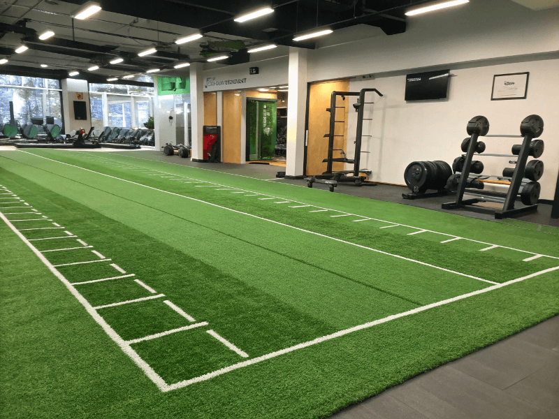 نتائج الاختبارات البيئية للعشب المبطن