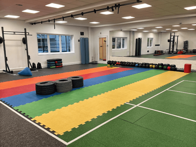 Shock Turf gym flooring for various exercises