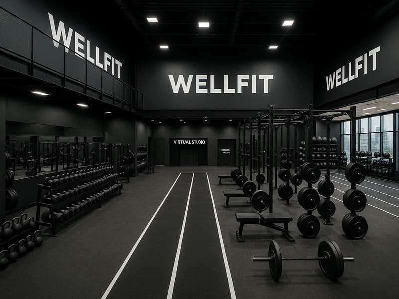 Processus d'installation du gazon de gymnase