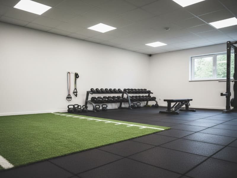 Витрина с индивидуальным сочетанием цветов и вставкой логотипа