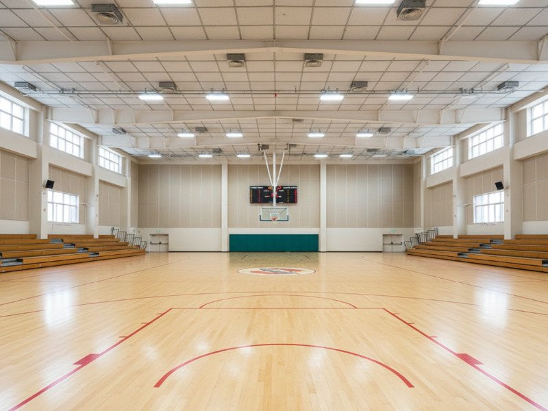 Reinigung von PVC-Vinylböden mit einem feuchten Mikrofasermopp und einem pH-neutralen Reiniger, um Wasserschäden zu vermeiden