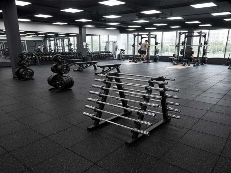 Strumenti per la pulizia di palestre domestiche e commerciali