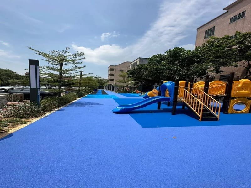 Checklist clipboard on a playground surface