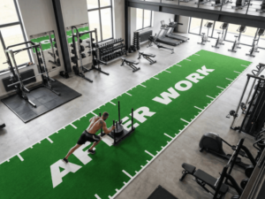 Artificial Turf Seams In Gym (1)