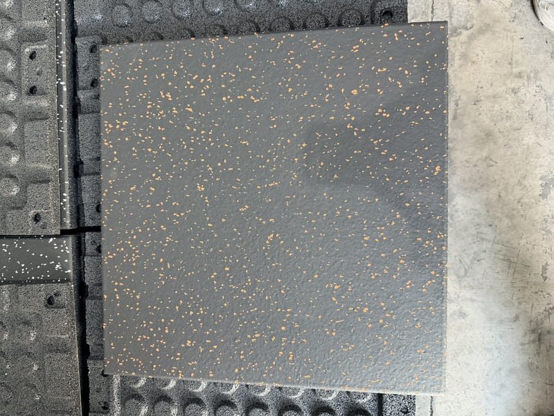 Close up of high-density vulcanized rubber surface